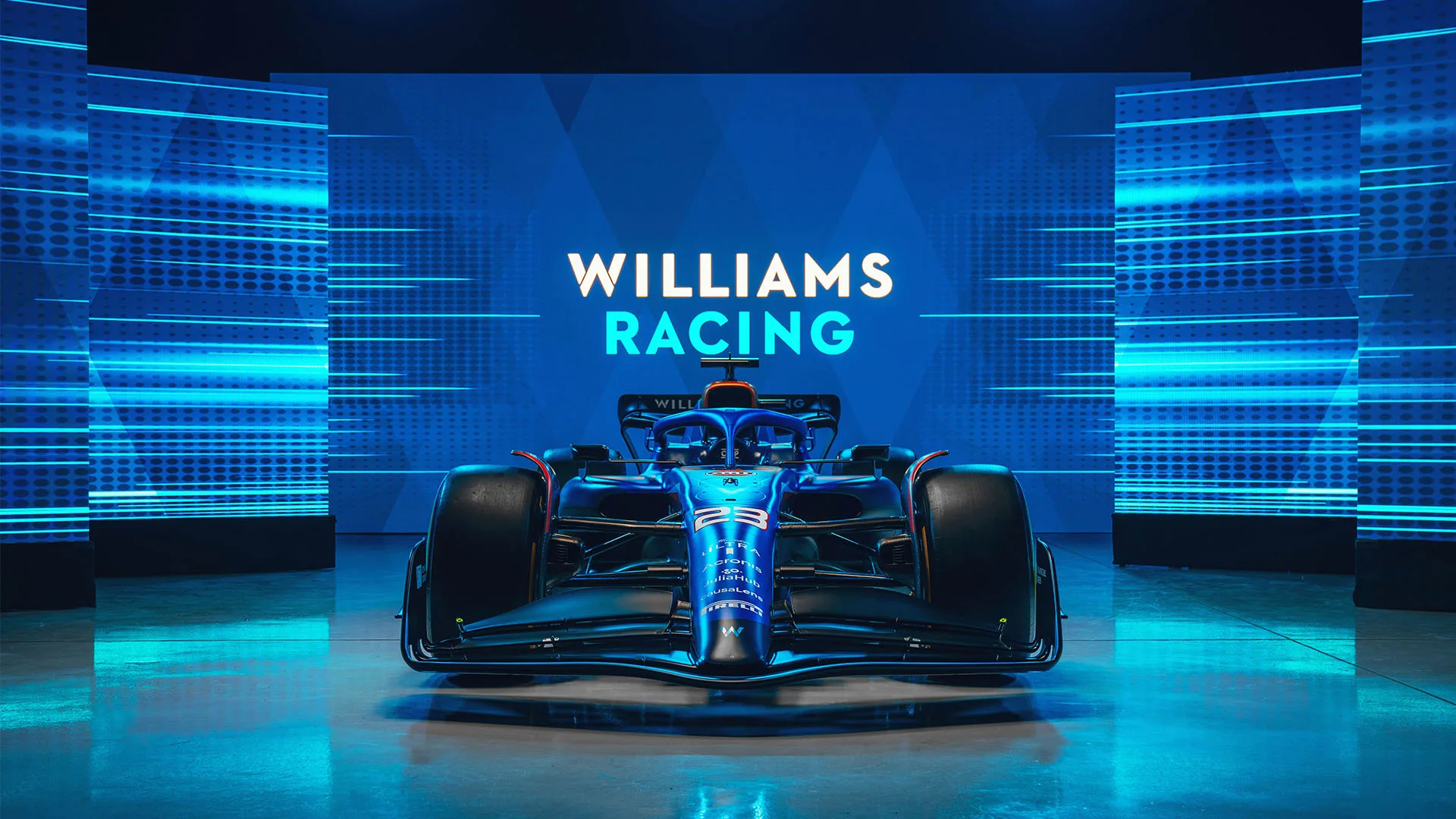 Williams  Racing  FW45  シンガポールGP  2023 Williams reveal 2023 livery ahead of FW45 unveiling | Formula 1®
